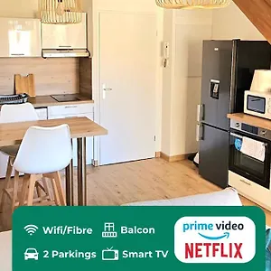 Appartement T3 Duplex Centre - Parking - Gare - Thermes, Thonon-les-Bains